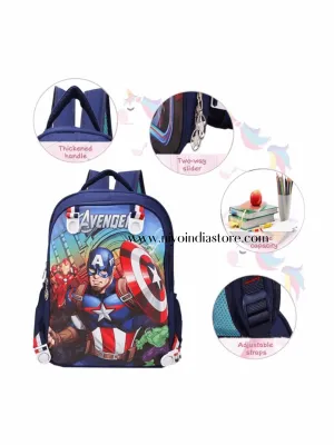 3D 2 in 1 Avengers Captain America bag