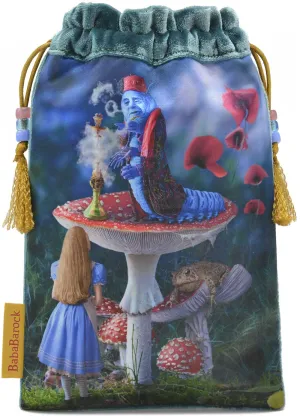 Alice and the Caterpillar - limited edition tarot bag