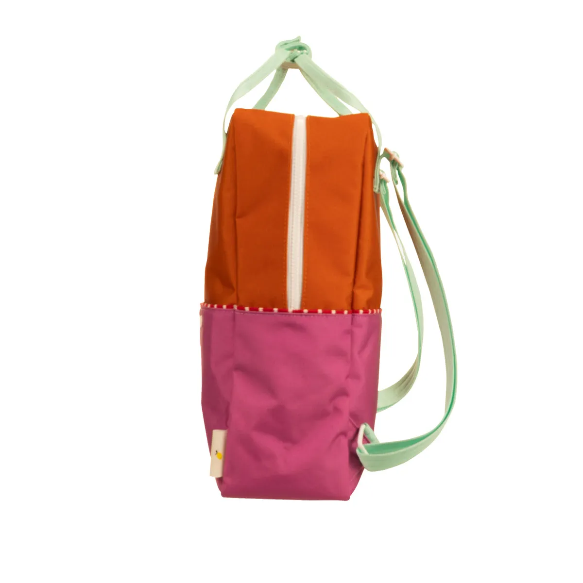 Backpack Large • Better Together • Colourblocking • Gravel Orange   Rosette Pink