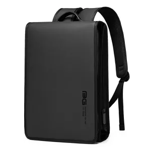 Bange BG-7252 Men Square Waterproof Laptop Backpack, Size: 39.5 x 29.5 x 8cm(Black)