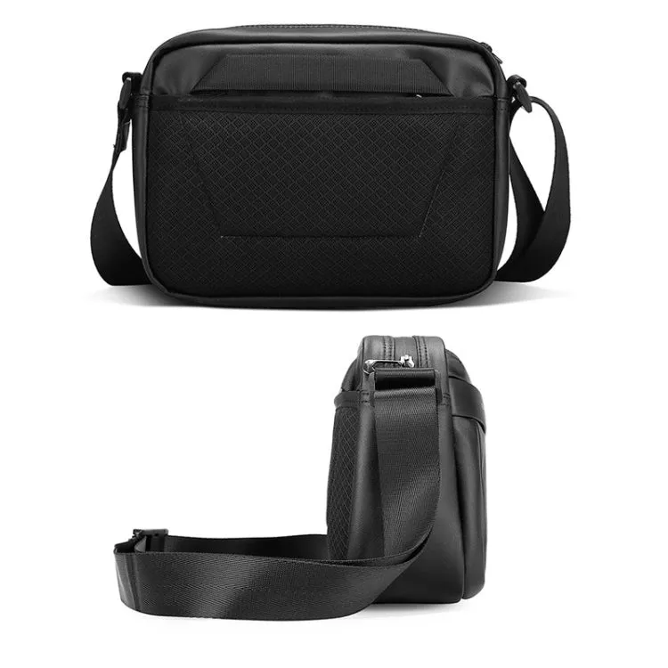 BANGE  BG-7670 Men Shoulder Bag Waterproof Crossbody Bag(Black)