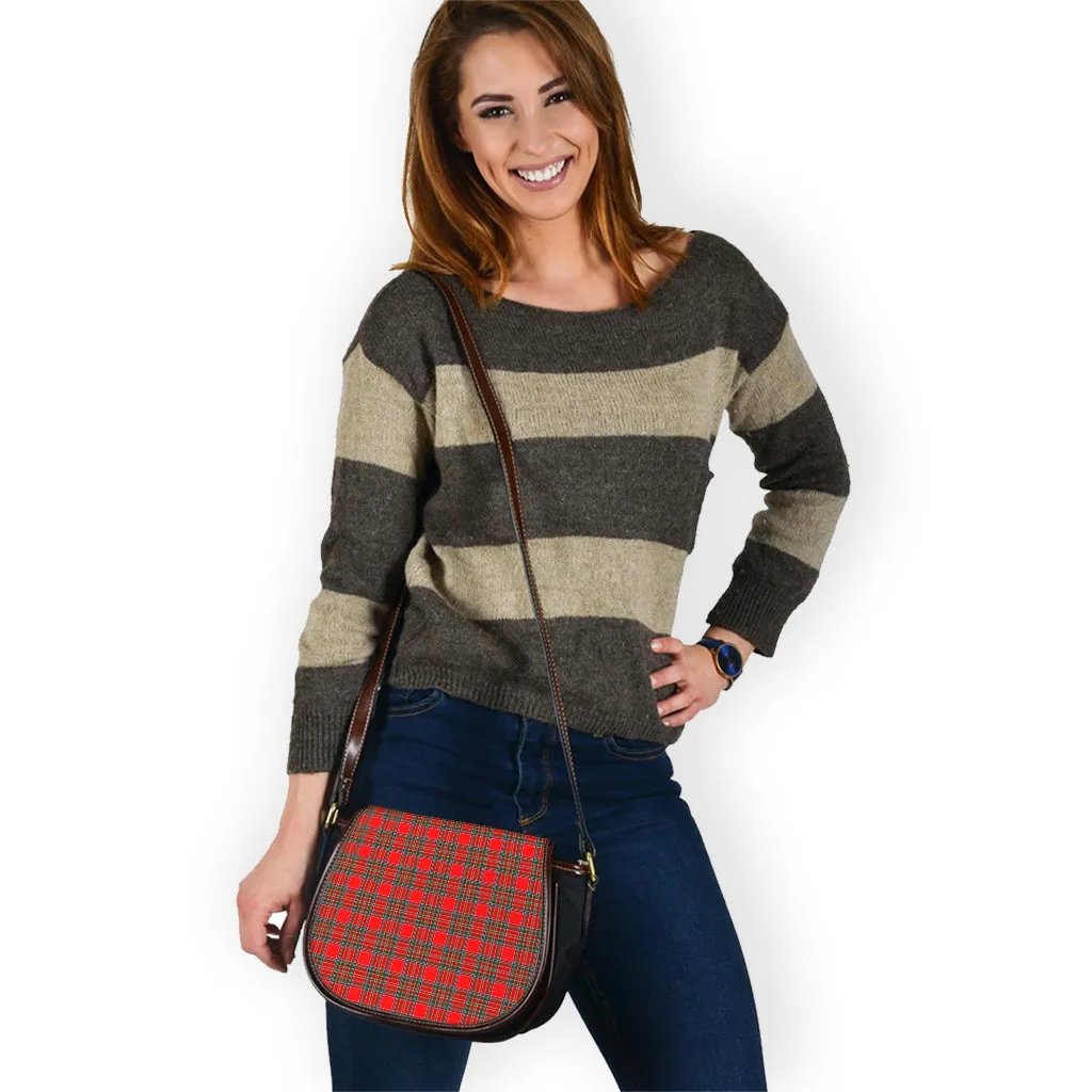 Binning Tartan Saddle Bag