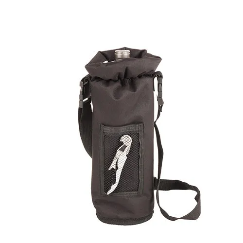 Black Grab & Go Insulated Bottle Carrier