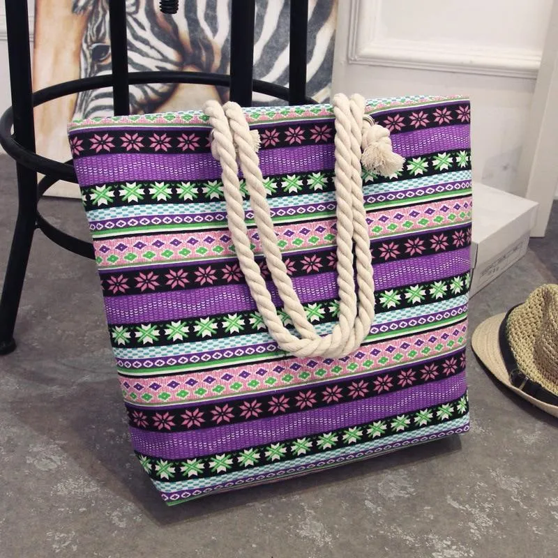 Bohemian Style Summer Shoulder Beach Bag