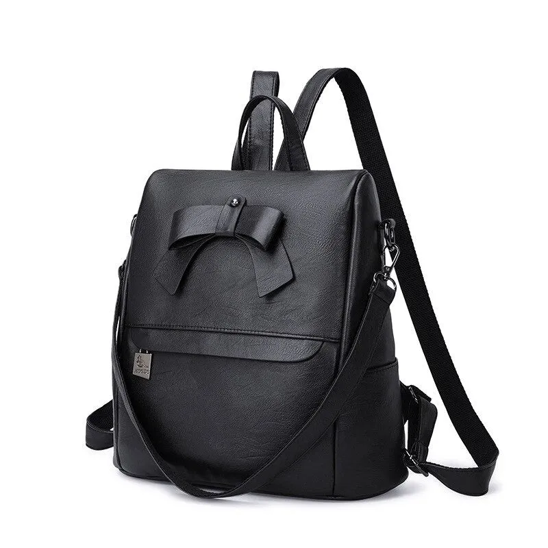 Bow-Knot Female Travel Backpack