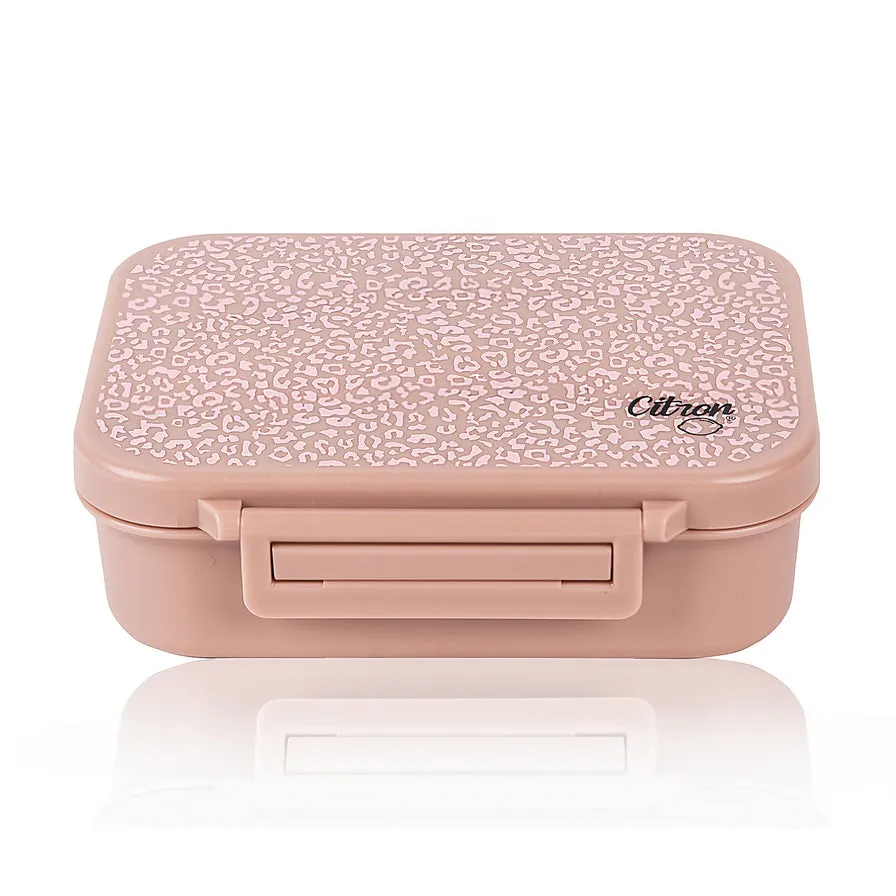 Citron Tritan Snack Box - Leo - Blush Pink