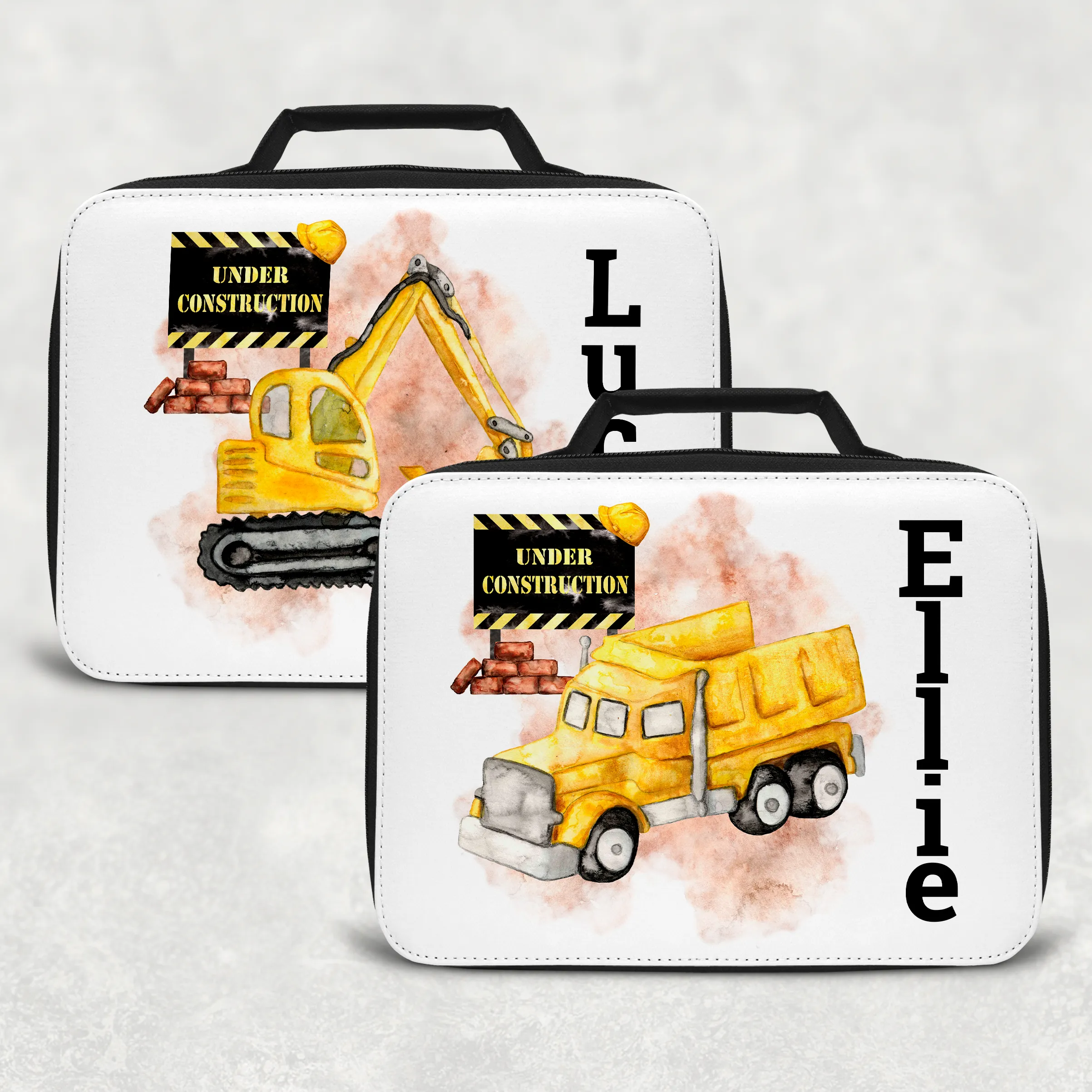 Construction Insulated Lunch Bag