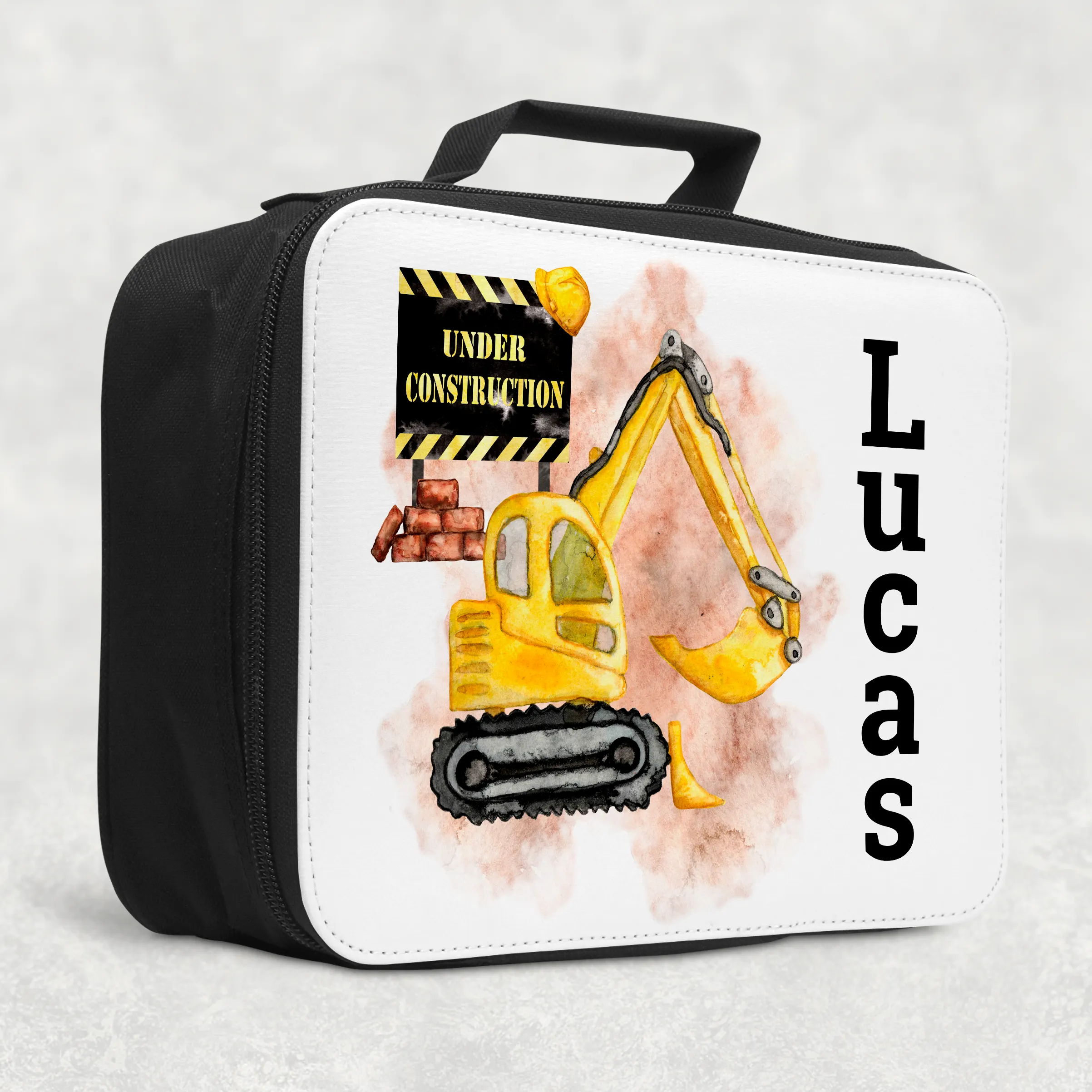 Construction Insulated Lunch Bag