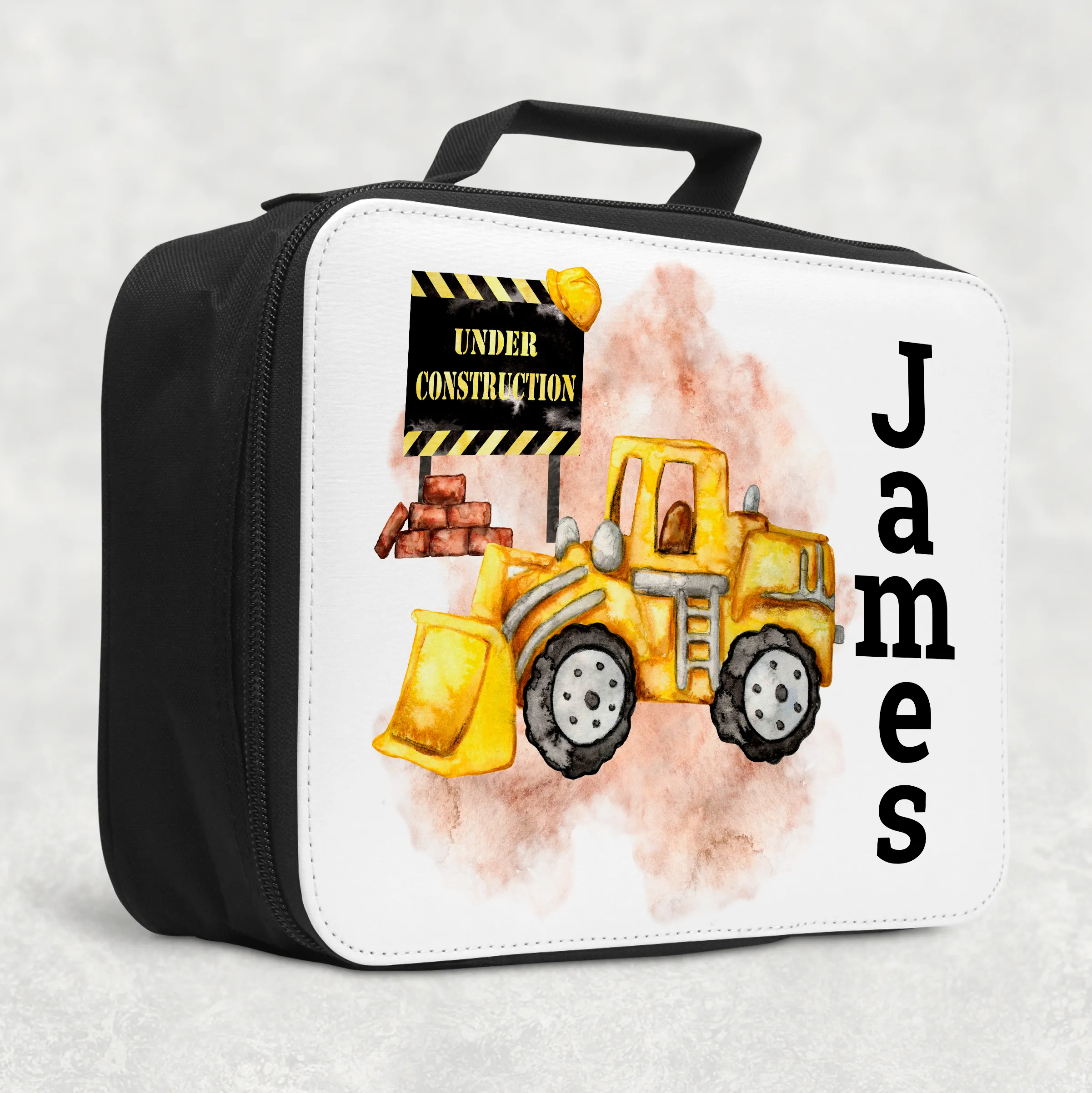 Construction Insulated Lunch Bag