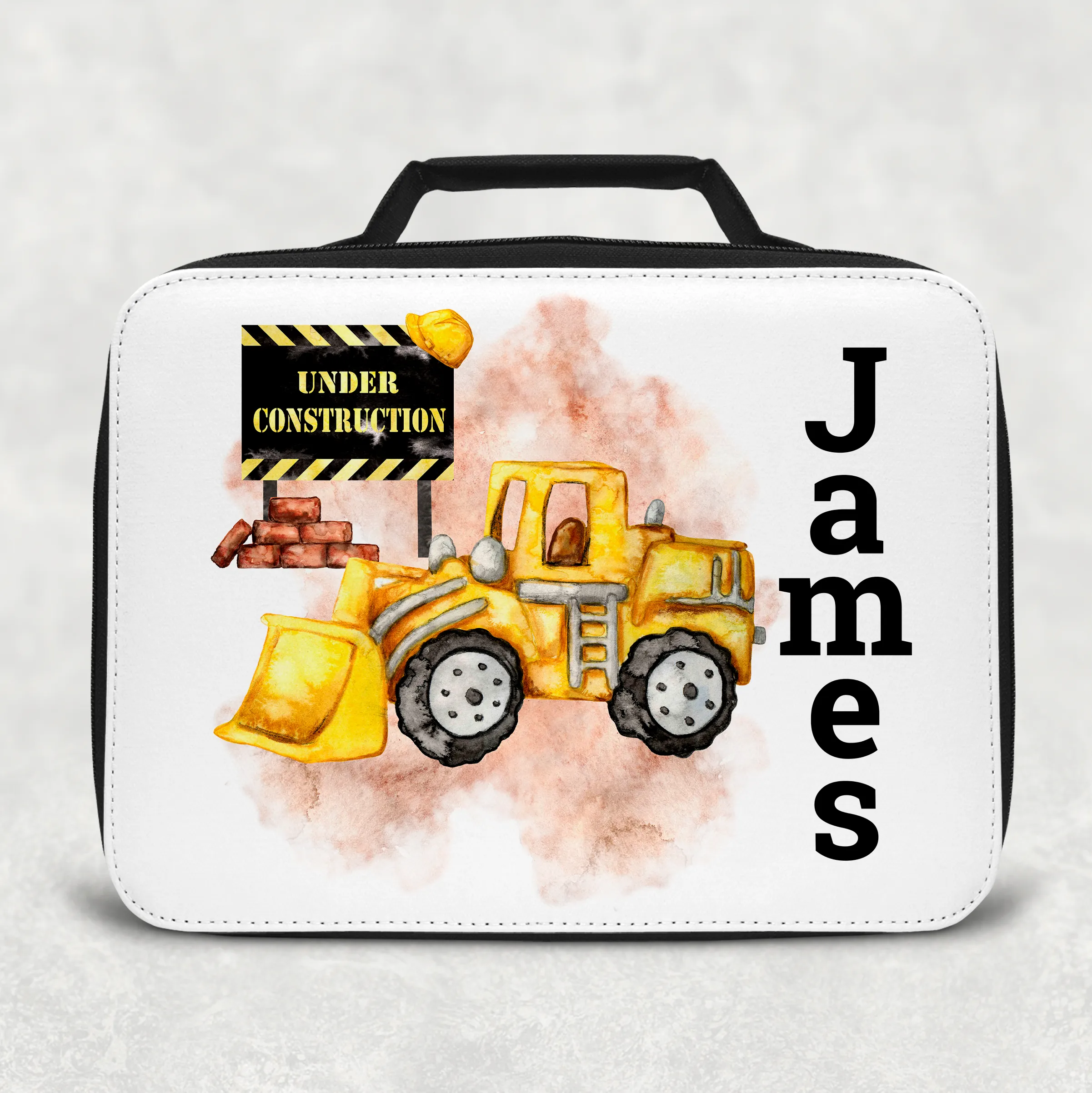 Construction Insulated Lunch Bag