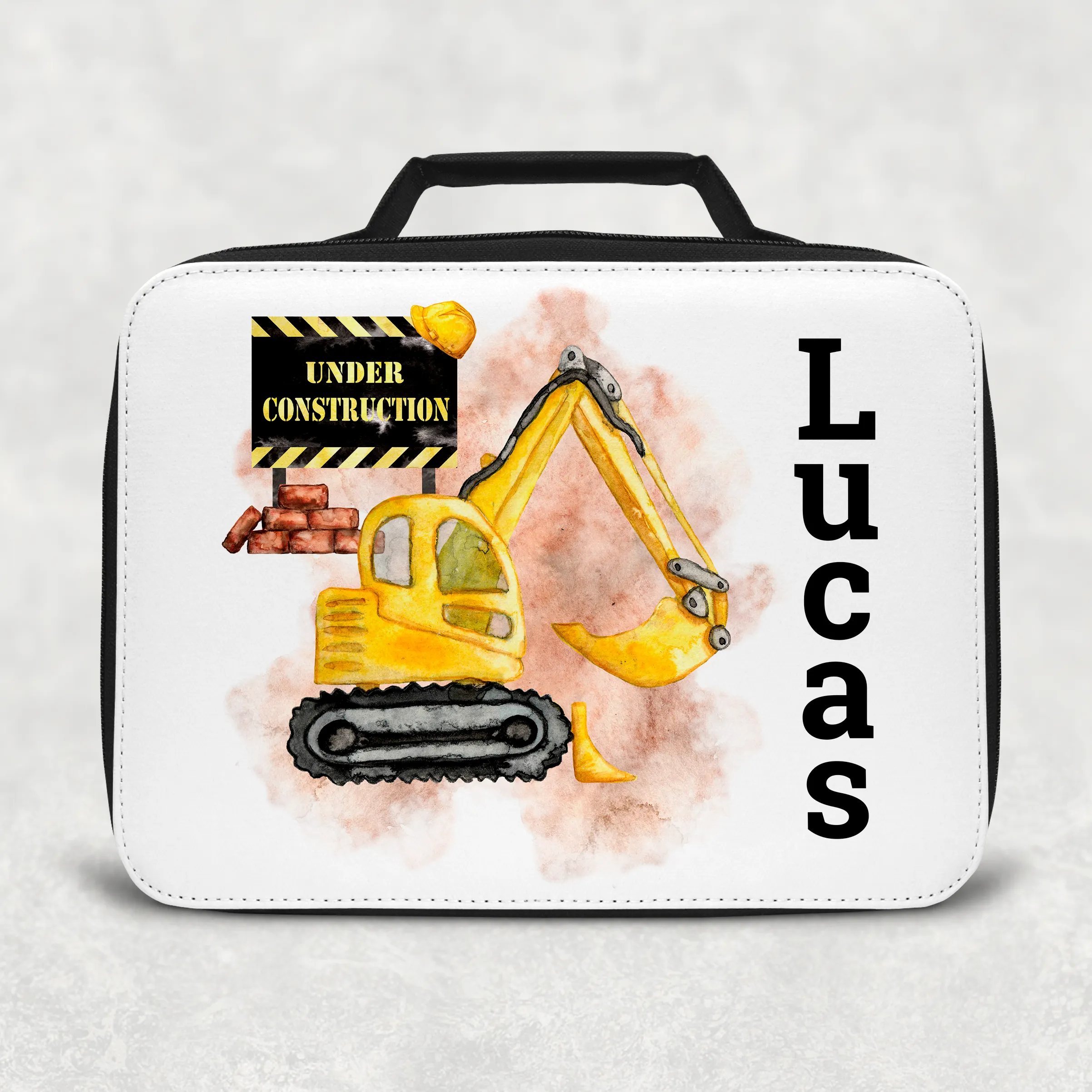 Construction Insulated Lunch Bag