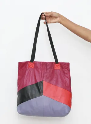 CR0002 Reworked Multi-Color Leather Bag