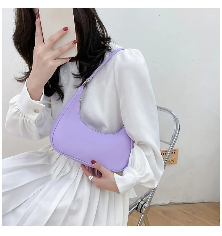 Darianrojas Handlebag Women Retro Shoulder Totes Underarm Fashion Trend Top Handle Bag Female  Small Subaxillary Bags Clutch