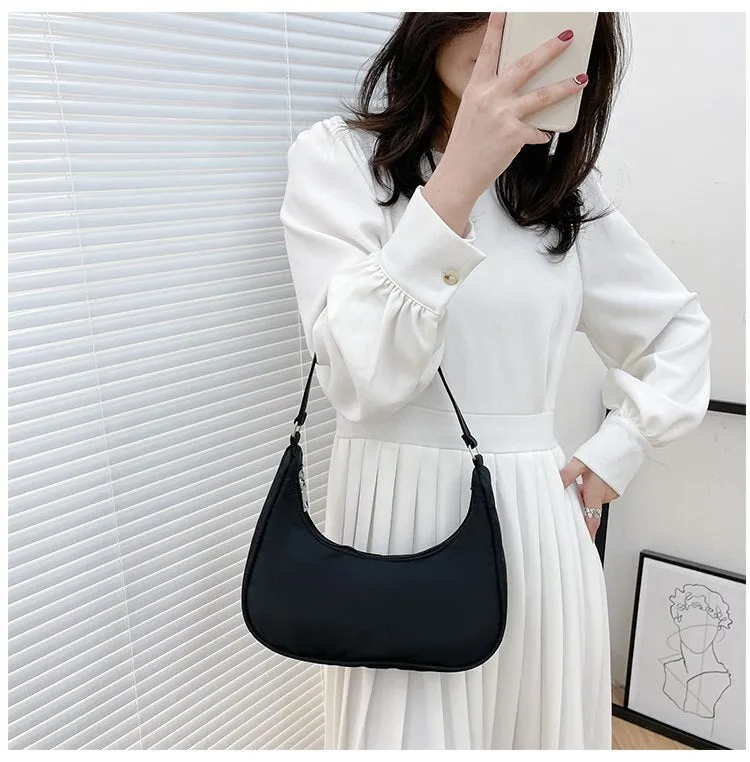 Darianrojas Handlebag Women Retro Shoulder Totes Underarm Fashion Trend Top Handle Bag Female  Small Subaxillary Bags Clutch