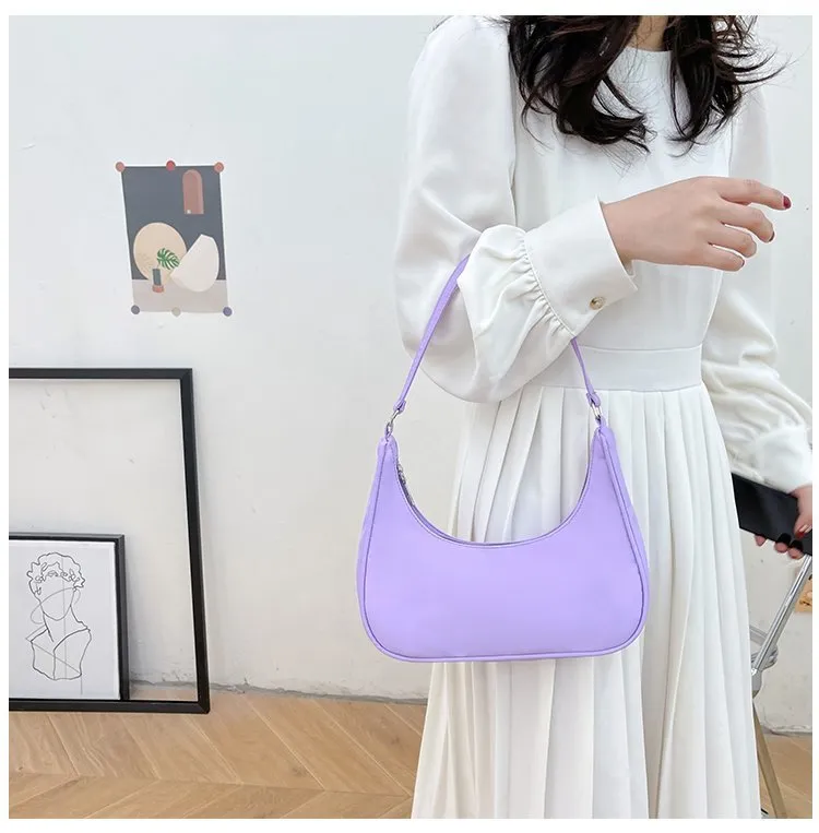 Darianrojas Handlebag Women Retro Shoulder Totes Underarm Fashion Trend Top Handle Bag Female  Small Subaxillary Bags Clutch