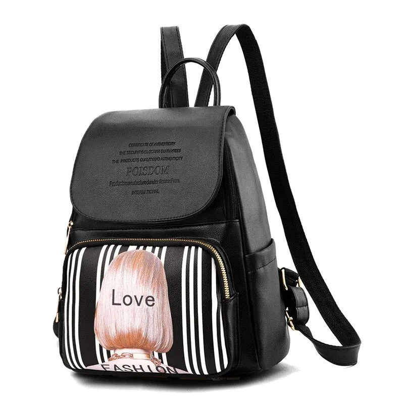 Designer Black Backpacks For Women