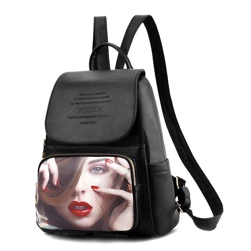 Designer Black Backpacks For Women