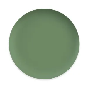 Epicurean Mediterranean Garden Dinner Plate Turf Green