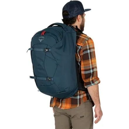 Farpoint 40L Osprey Packs Travel Backpack, Muted Space Blue