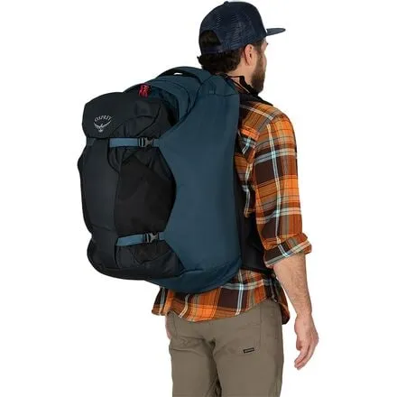 Farpoint 40L Osprey Packs Travel Backpack, Muted Space Blue