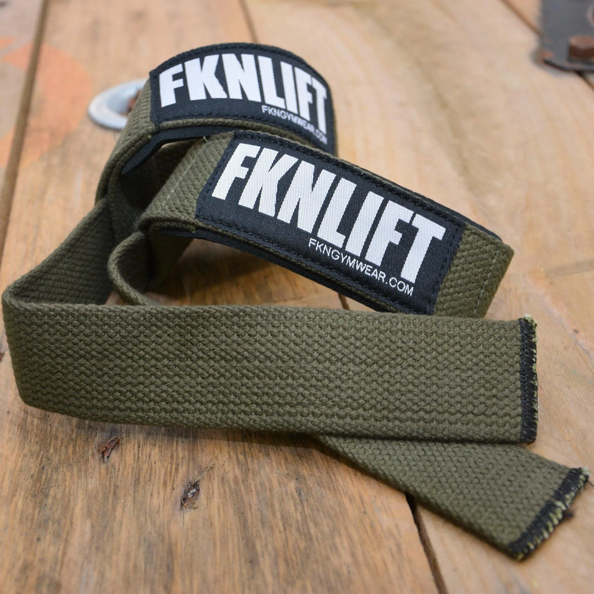 FKNLIFT Gym Lifting Straps | Red