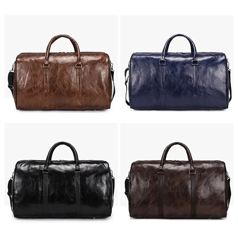 Funki Buys | Bags | Travel Bags | Faux Leather Overnight Bag