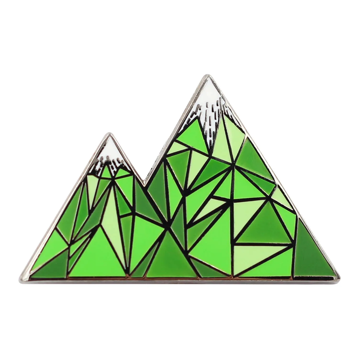 Geometric Mountain – Colorado / Mountain Life Enamel Pin