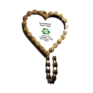 Heart Bicycle Chain Picture Frame Hook Mira