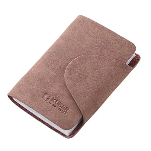 Heart Home Card Holder Wallet For Men Women|Debit Credit Card Holder|Wallet For Id, Visiting Card, Buisness Card|Button Closure Holder|Coffee