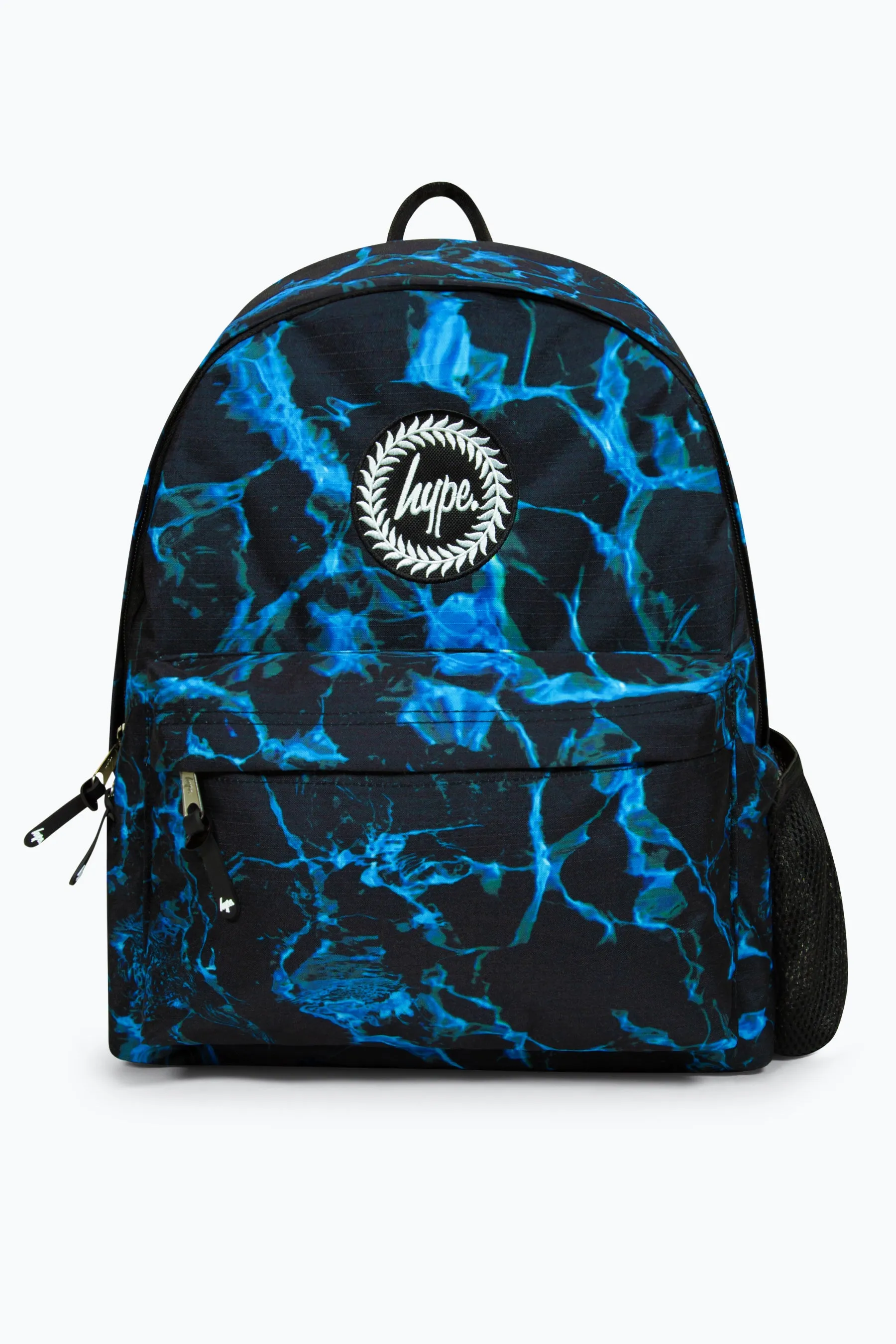 Hype Boys Blue X-Ray Pool Backpack, Lunchbag, Pencil Case & Bottle Bundle