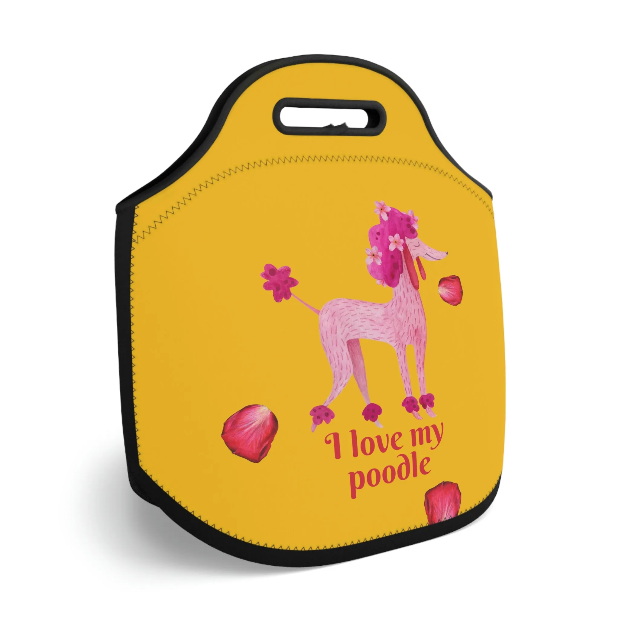 I love my Poodle Dog POD Neoprene Lunch Bag