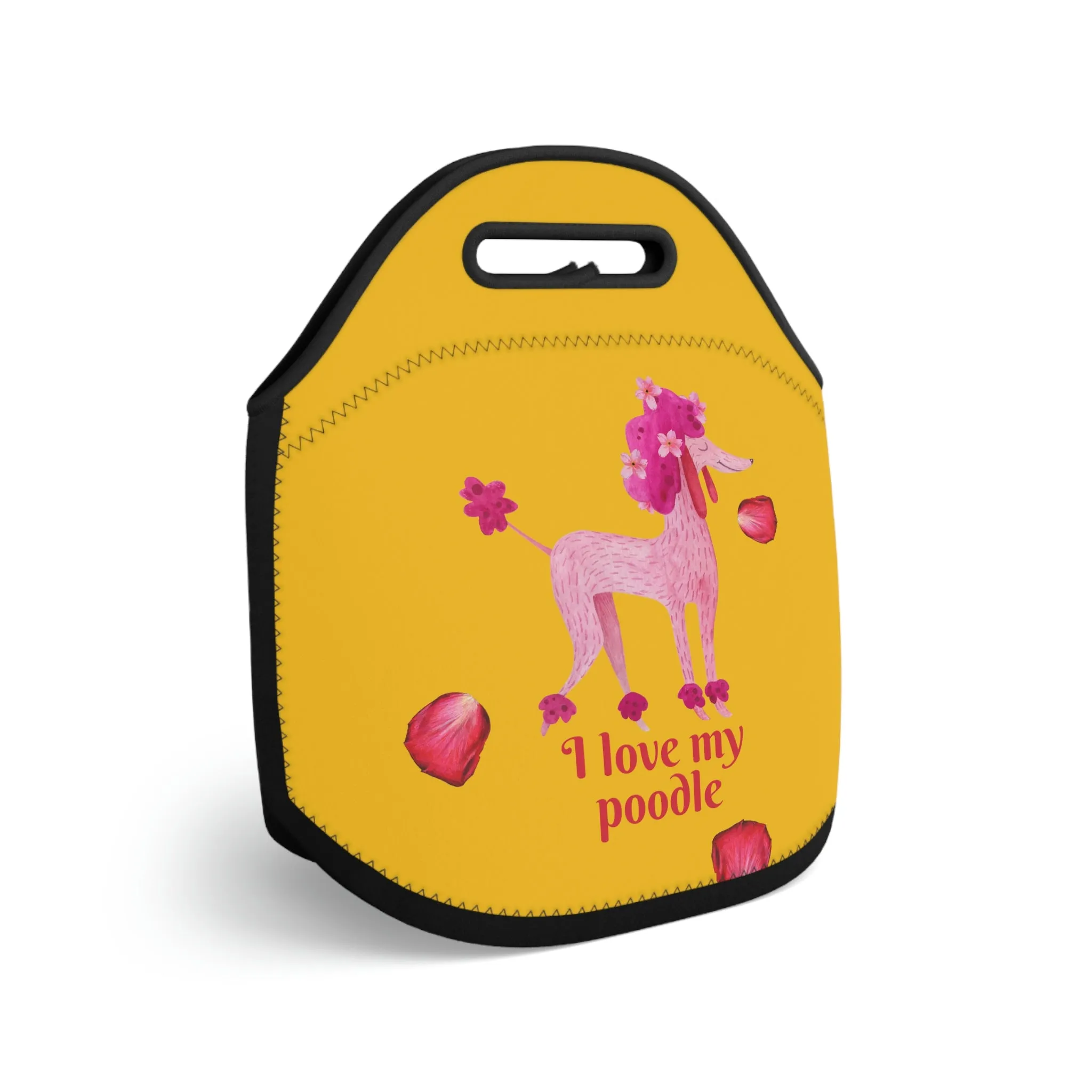 I love my Poodle Dog POD Neoprene Lunch Bag