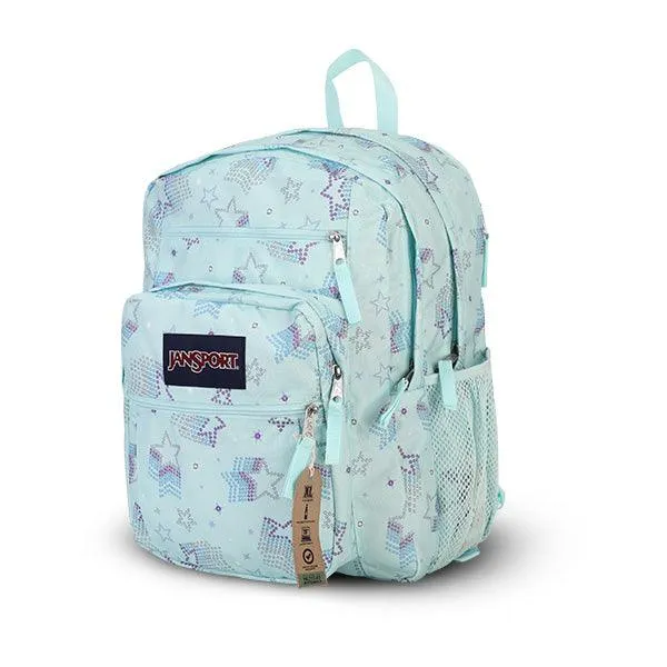 JANSPORT FLORAL BLUE STARS BACKPACK FOR GIRLS