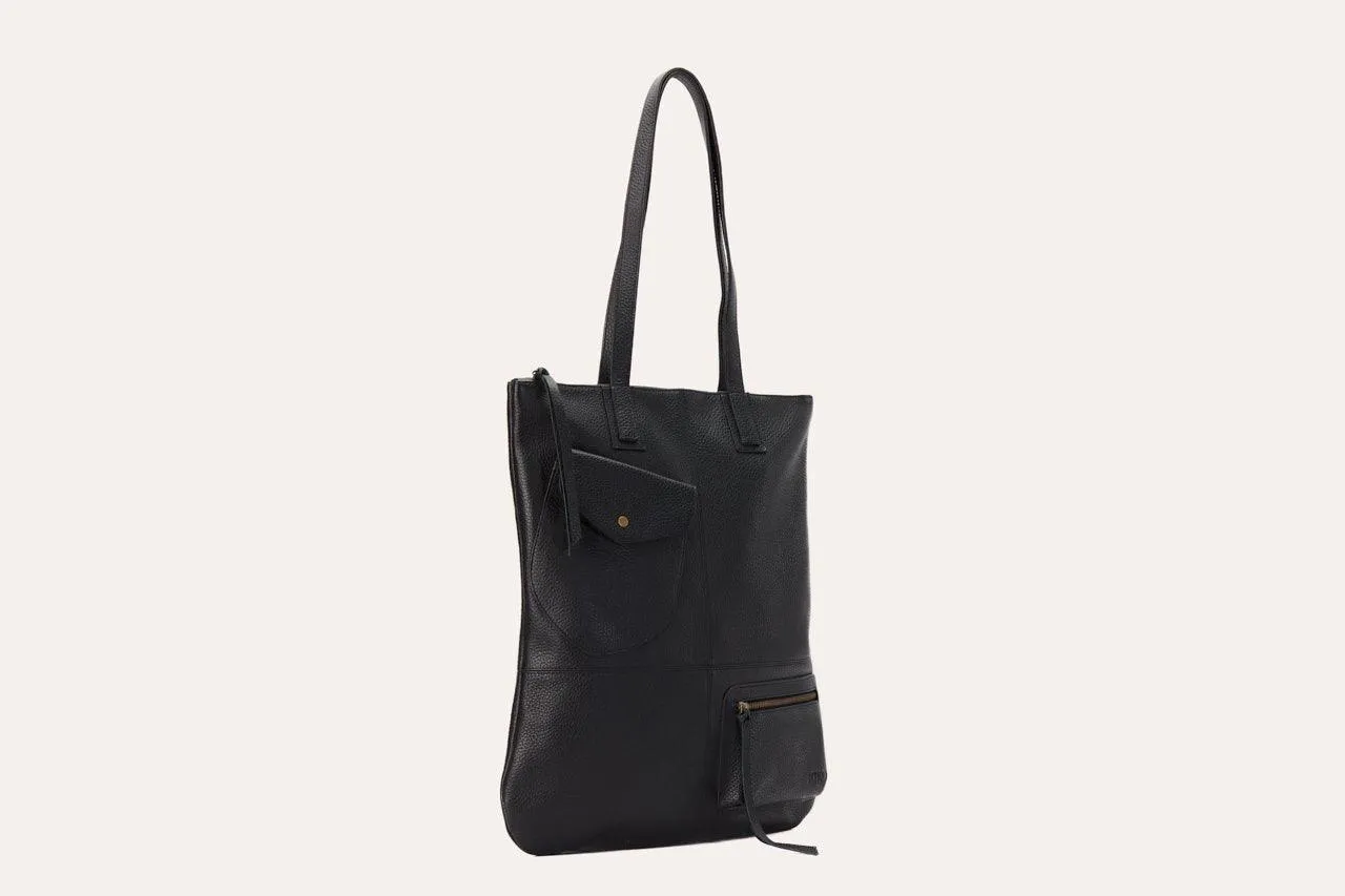 Kiko Leather Fold n Hold Tote