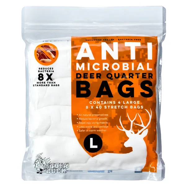 Koola Buck Anti-microbial Deer, Antelope Quarter Bags