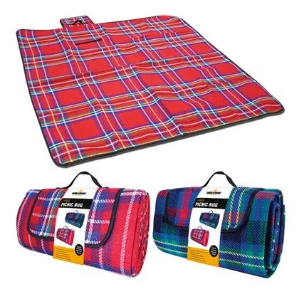 Large Picnic Rug - Red