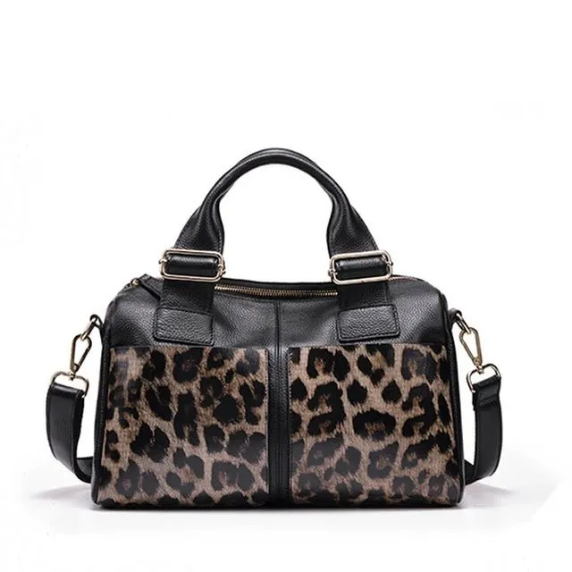 Leopard Luxe Designer Crossbody