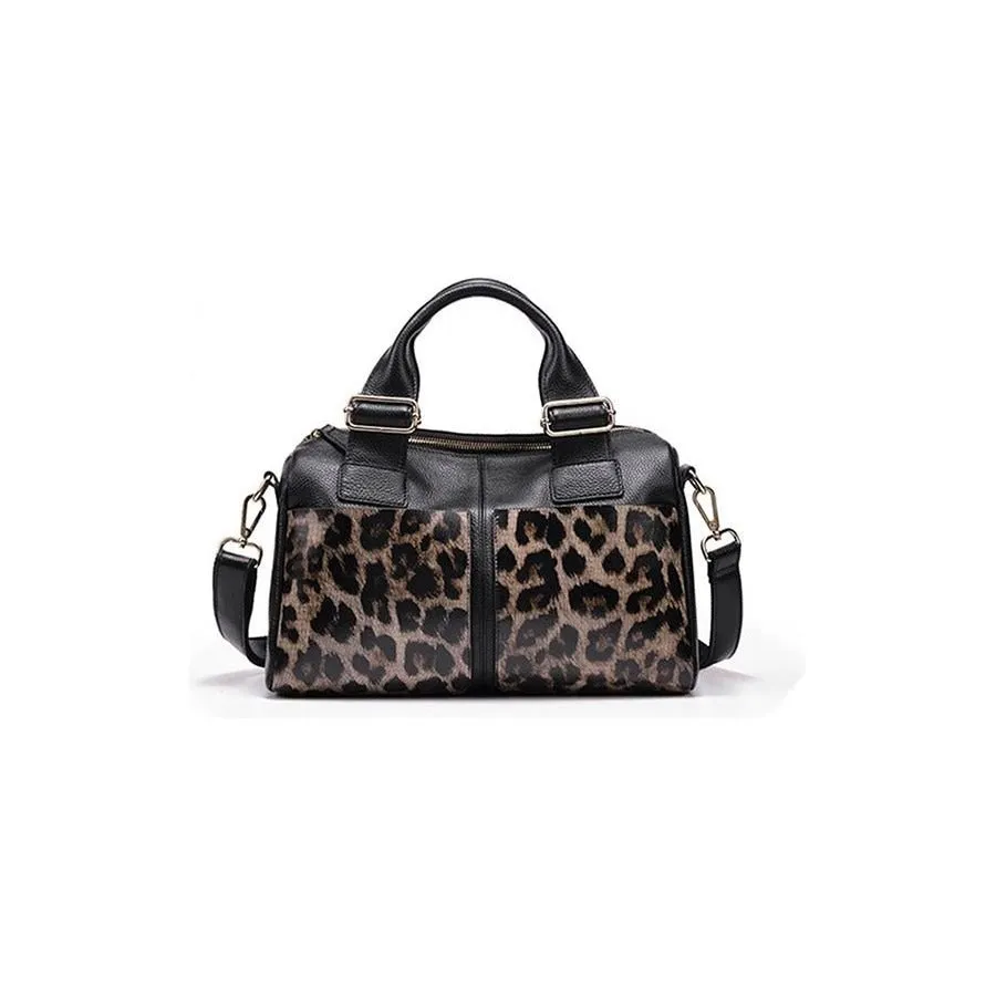 Leopard Luxe Designer Crossbody