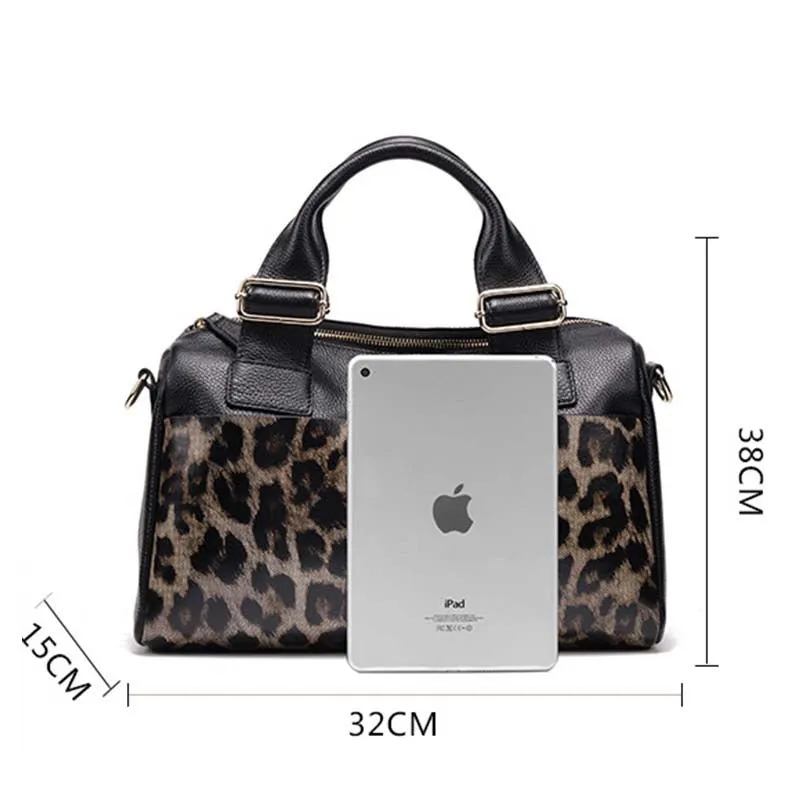 Leopard Luxe Designer Crossbody