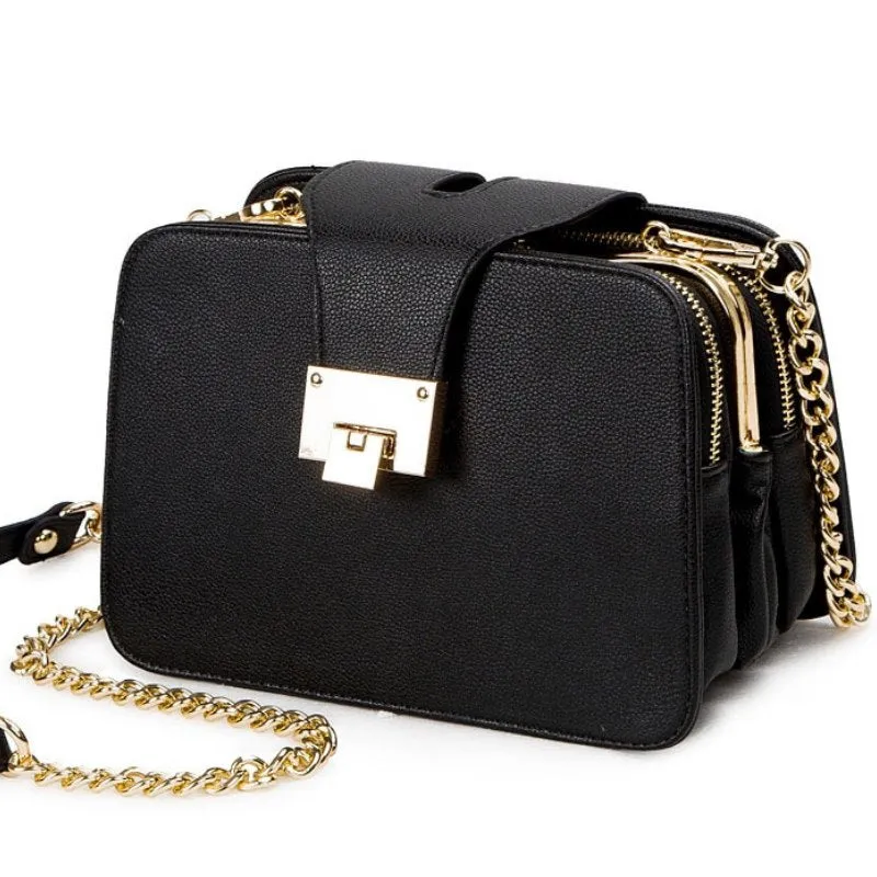 Little Black Chain Strap Shoulder Bag