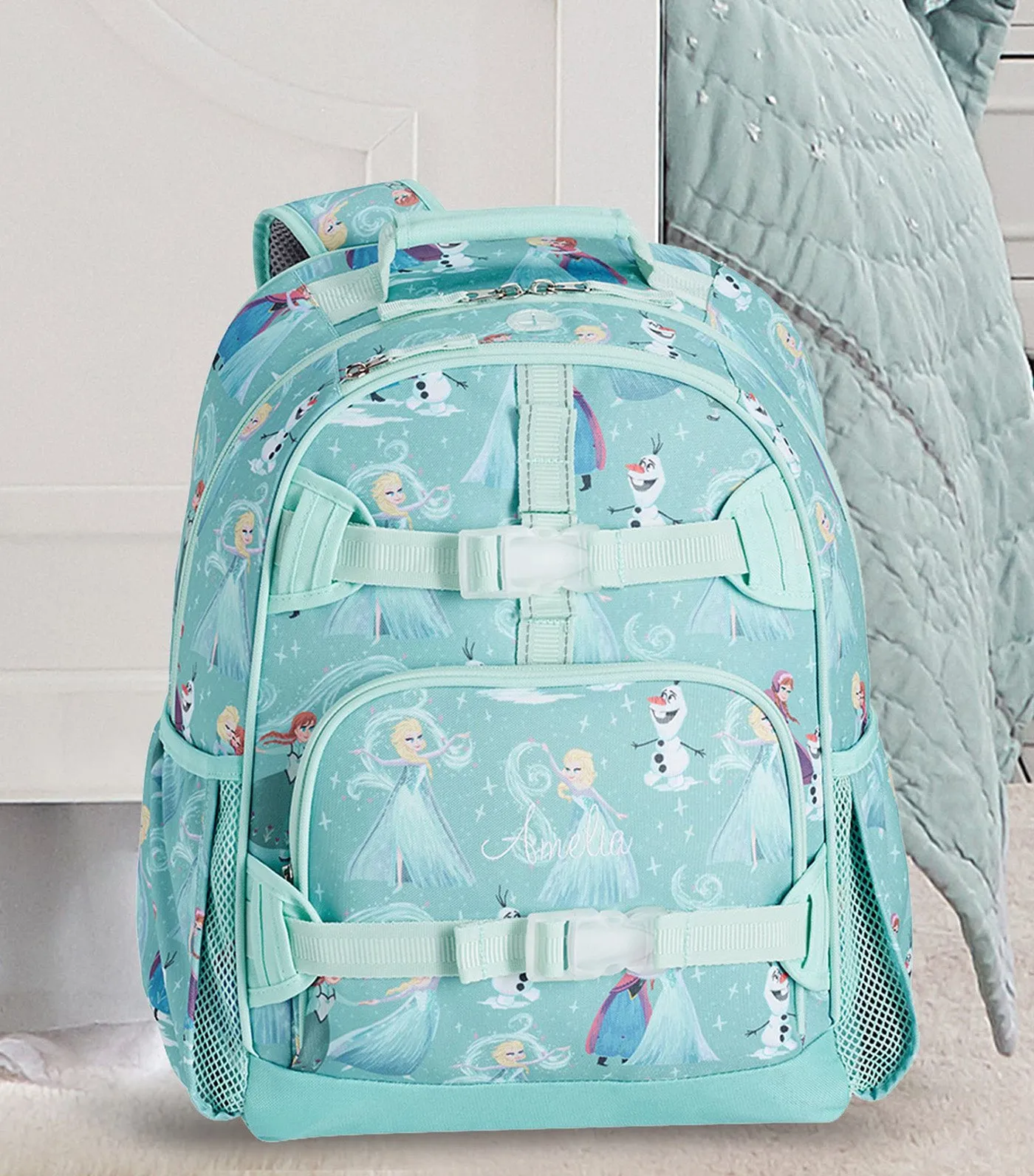 Mackenzie Aqua Disney Frozen Backpacks Aqua - Small