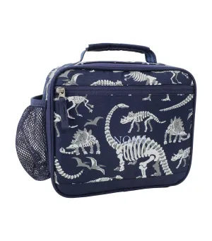 Mackenzie Navy Dinosaur Bones Glow-In-The-Dark Lunch Box