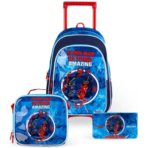 Marvel Spiderman Amazing Power & Responsibility 3in1 Trolley Box set 18"