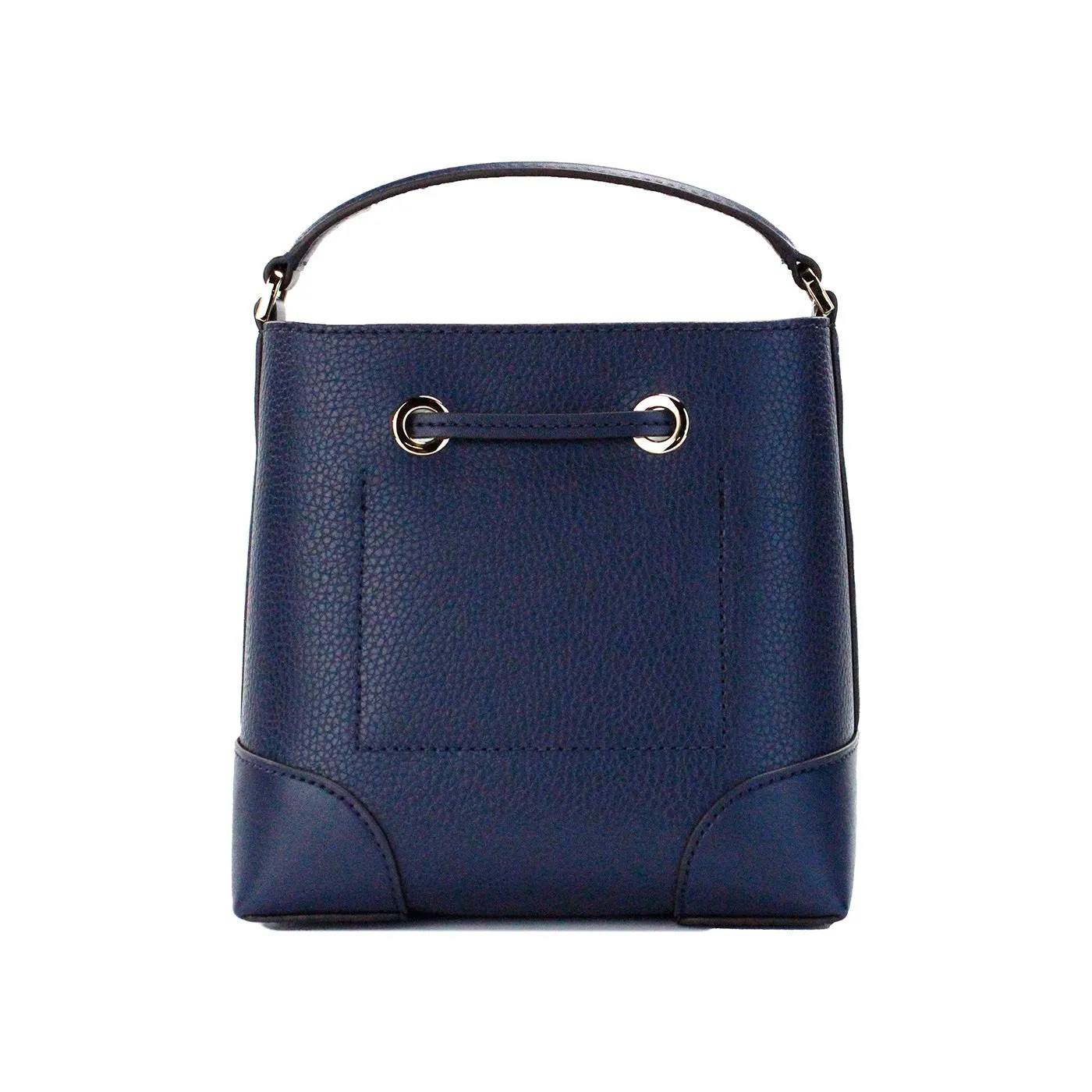 Michael Kors Mercer Small Bucket Drawstring Handbag (Navy)