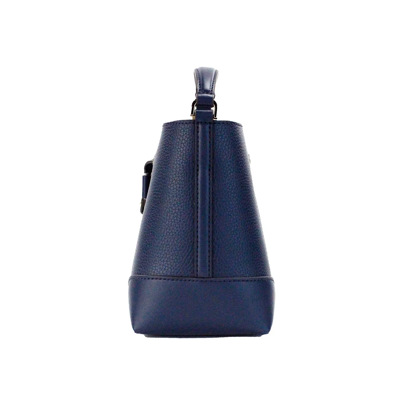 Michael Kors Mercer Small Bucket Drawstring Handbag (Navy)