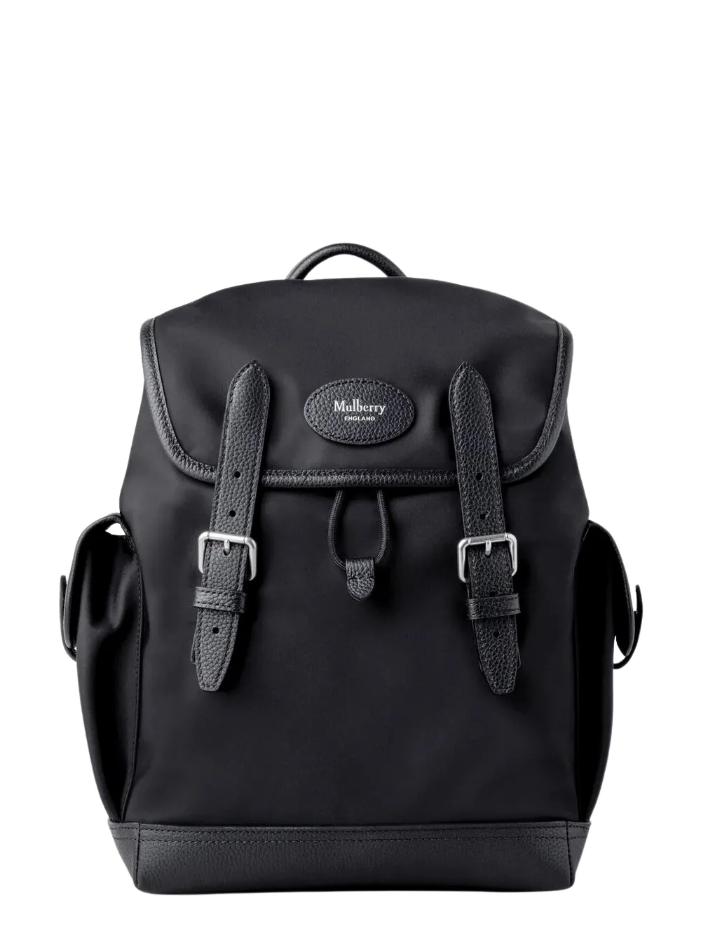 Mini Heritage Nylon Backpack (Black)