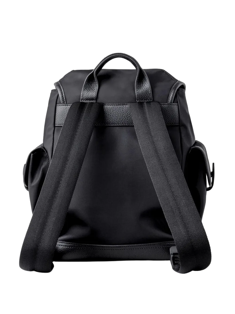 Mini Heritage Nylon Backpack (Black)