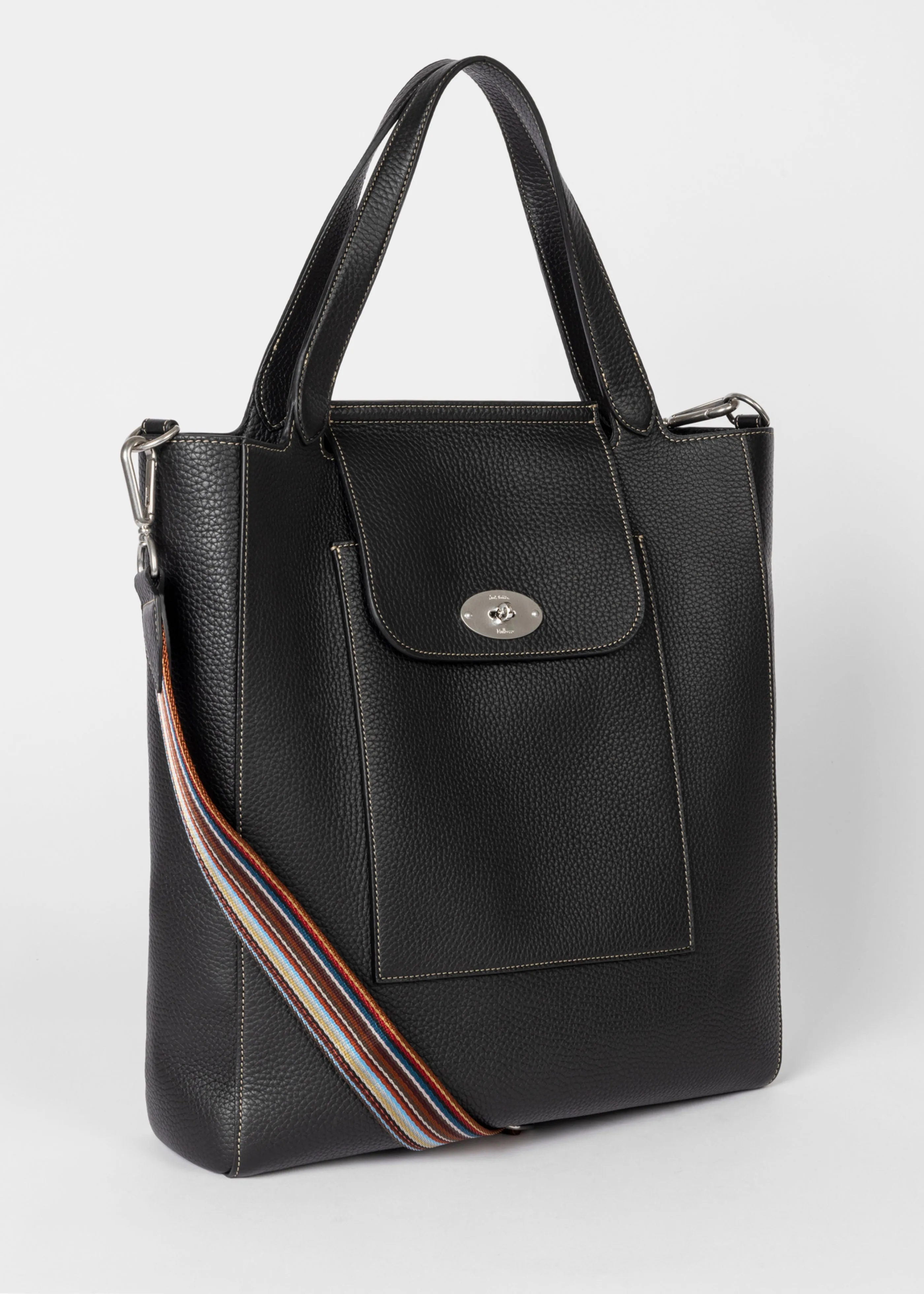 Mulberry X Paul Smith Antony Tote Heavy Grain