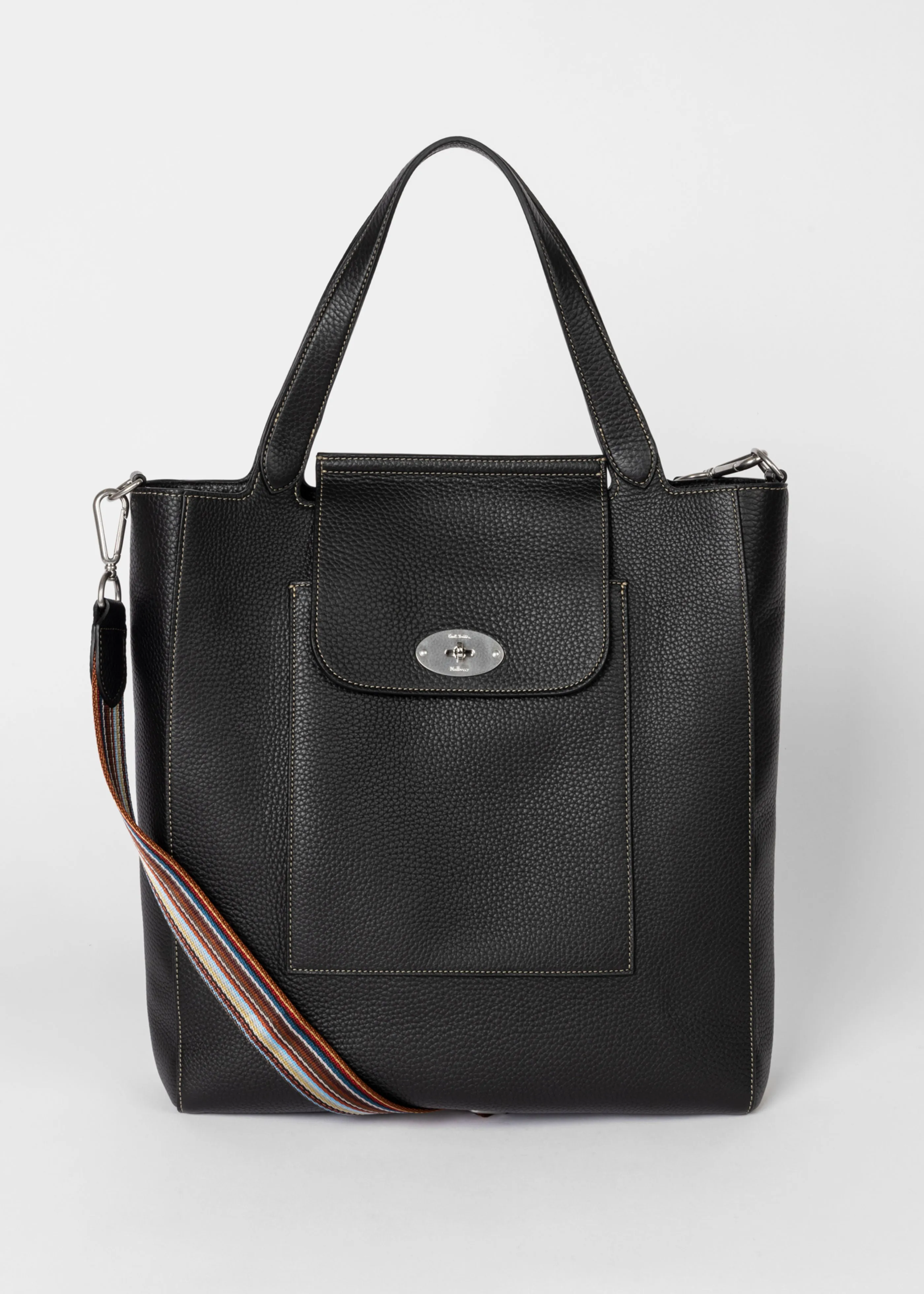 Mulberry X Paul Smith Antony Tote Heavy Grain