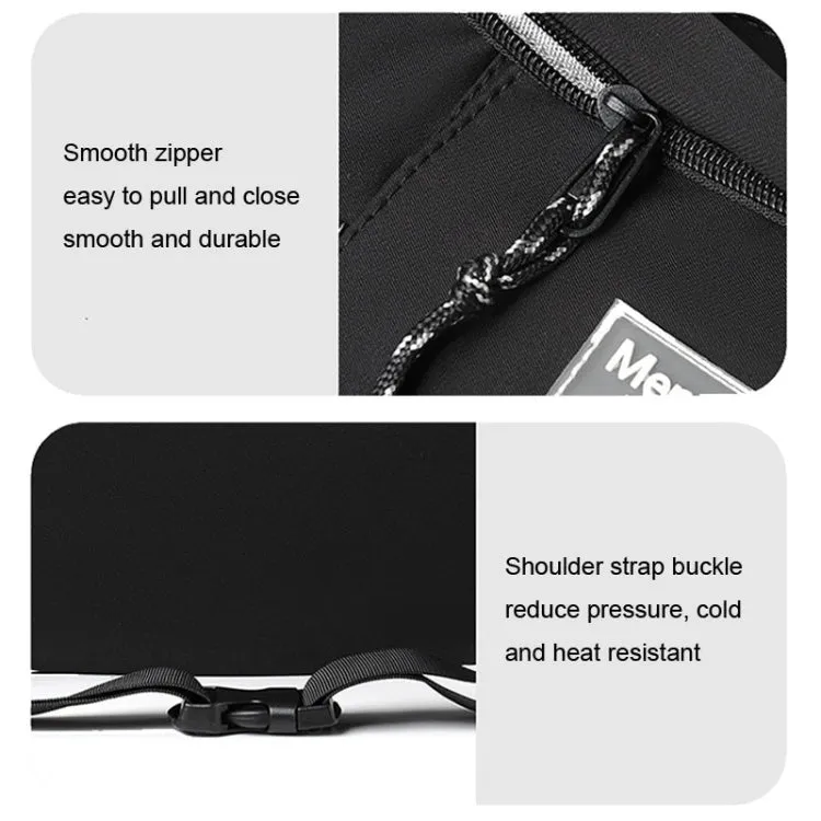 Multifunctional Chest Bag Shoulder Messenger Bag, Model: Black Badge Lanyard